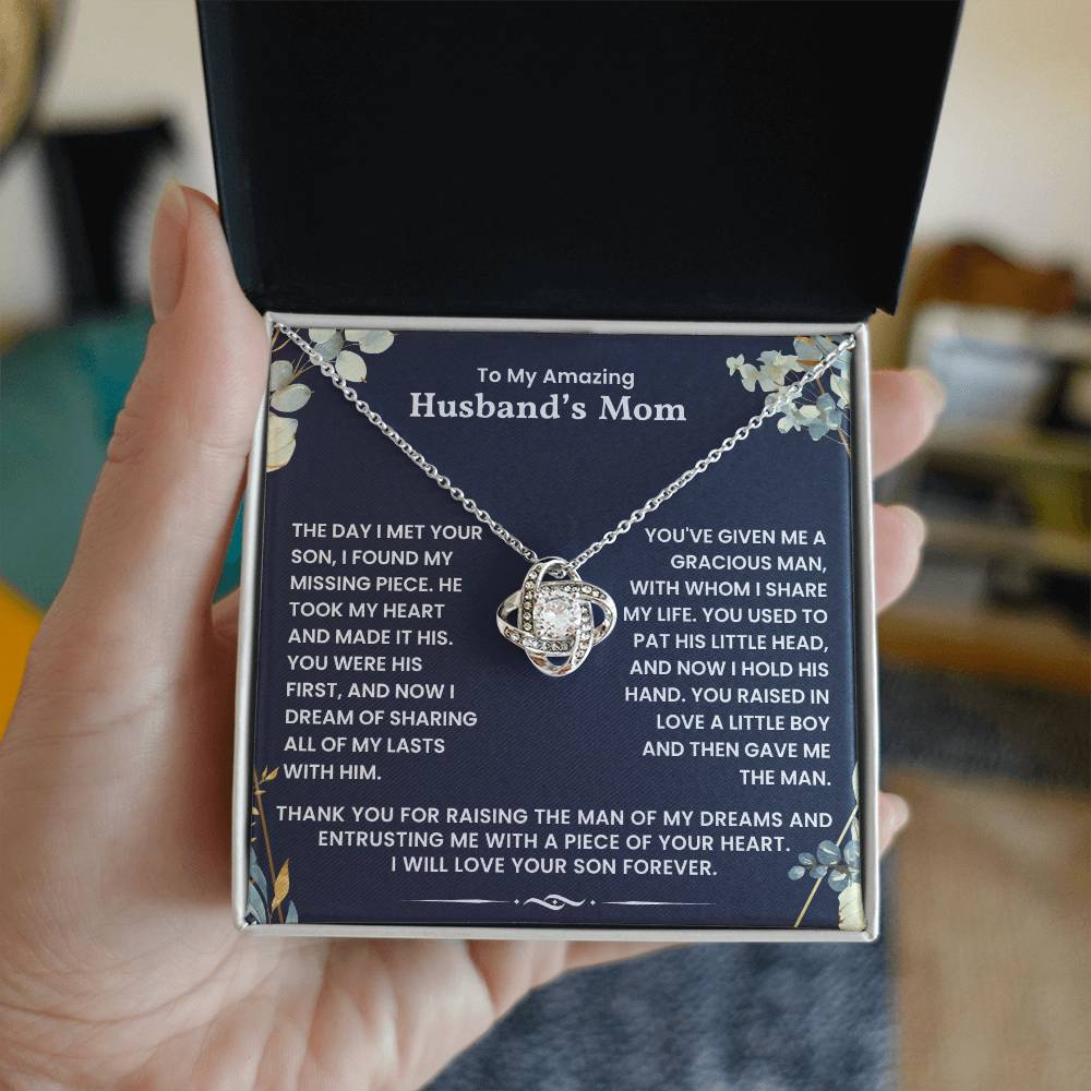 Mother's Day Gift for Husband Mom - Mom Gift Necklace Lux001