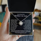 Mothers Day gift for Mother In Law - Love Knot Necklace Lux121