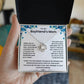 To My Boyfriend's Mom - Thank You for Raising The Man of My Dreams - Necklace Gift Set LX222