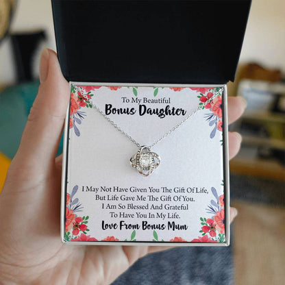 To My Beautiful Bonus Daughter