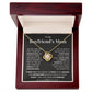 To My Boyfriend's Mom- Loveknot Necklace- I Will Love Your Son Forever
