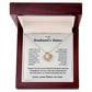 To My Husband's Sister-Loveknot Necklace- Thank You For Accepting Me