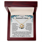 To My Husband's Mum - Thank You for Being an Incredible Mum - Necklace