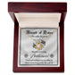 Award Of Honor- Loveknot Necklace For Bridesmaid