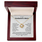 To My Husband's Mom-Loveknot Necklace-I Can Promise To Love You