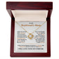 To My Boyfriend's Mom-Loveknot Necklace-I Will Love Him