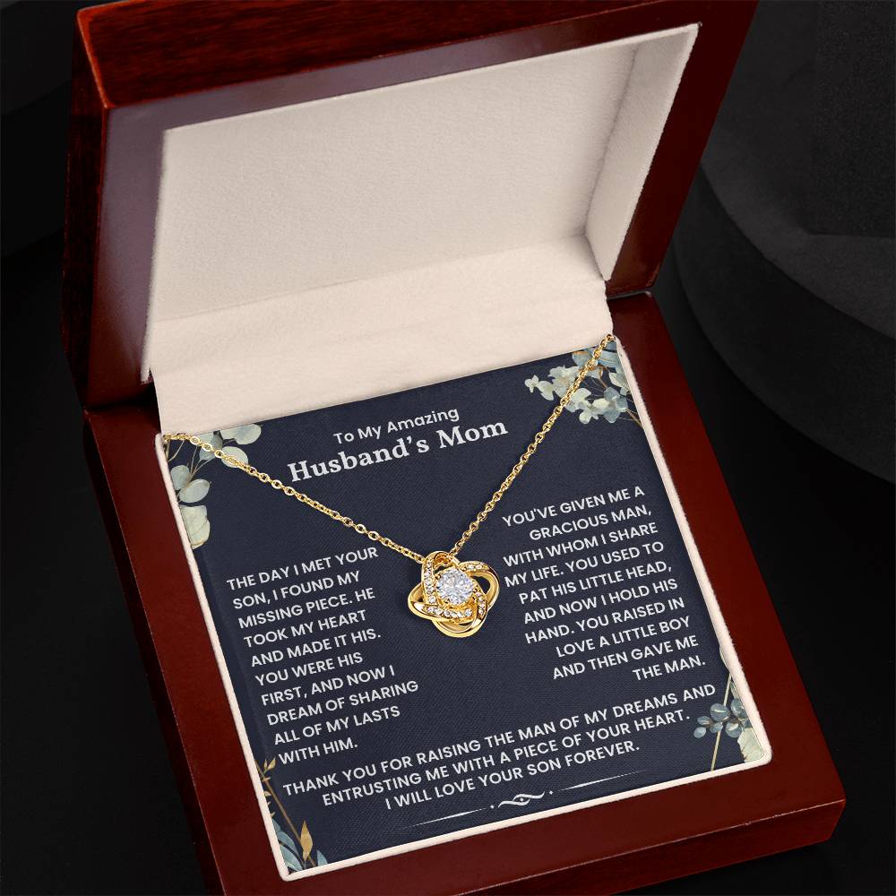 Mother's Day Gift for Husband Mom - Mom Gift Necklace Lux001