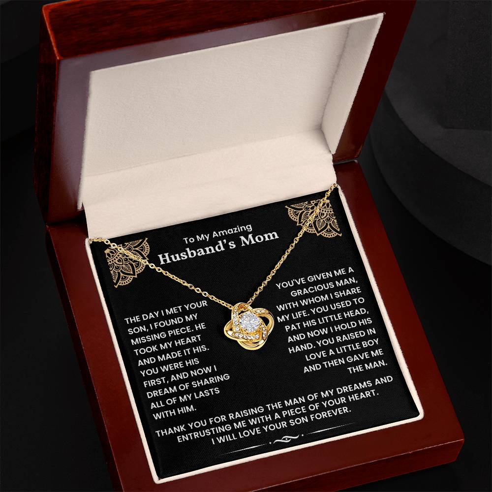 Mother's Day Gift for Husband Mom - Mom Gift Necklace Lux002