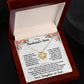 To My Husband's Mom - I'll Love Him for The Rest of Mine - Necklace