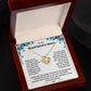 To My Boyfriend's Mom - Thank You for Raising The Man of My Dreams - Necklace Gift Set LX222