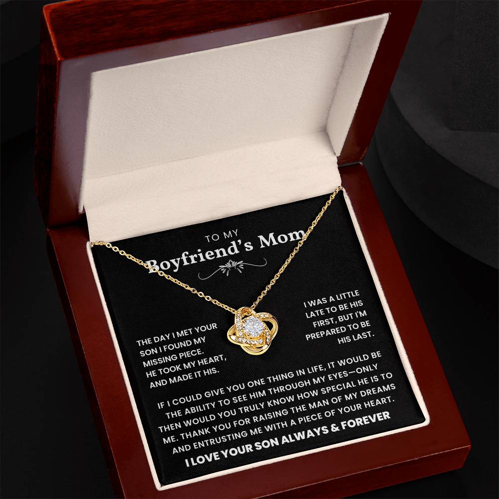 To My Boyfriend's Mom - I'm Prepared To Be His Last - Necklace