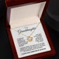 To My Granddaughter-Loveknot Necklace-Someday When The Pages