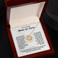 To My Amazing Mom-In-Love-Loveknot Necklace-I Will Forever Be