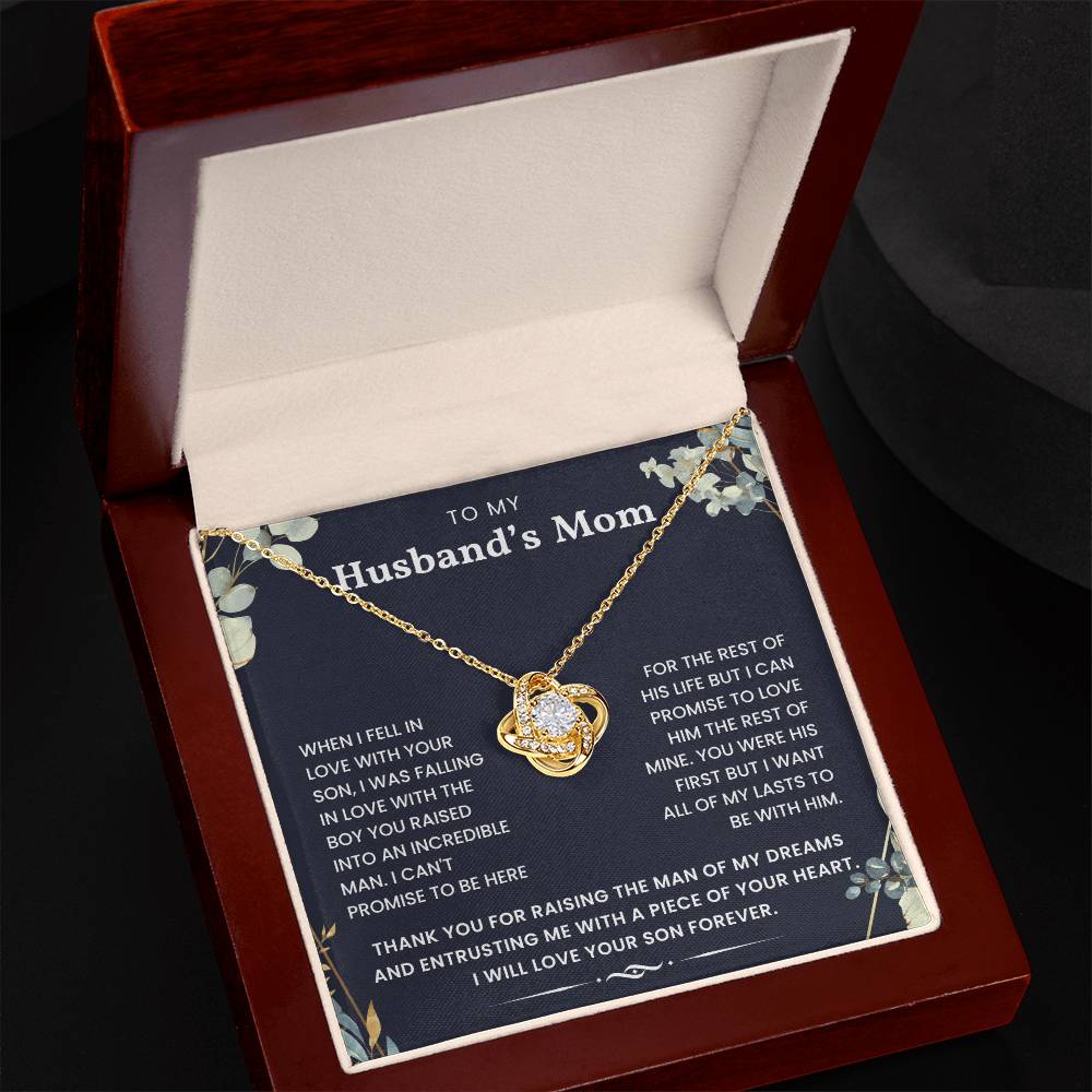 Mother's Day Gift for Husband Mom - Mom Gift Necklace Lux004