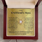 To My Boyfriend's Mom- Loveknot Necklace-Love Your Son Forever