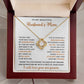 Meaningful Gift for Husband's Mom - Necklace Gift Set