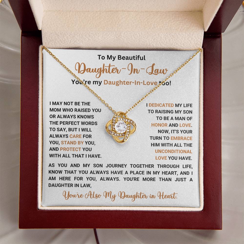 To My Daughter In Law - Gift Set Lux323