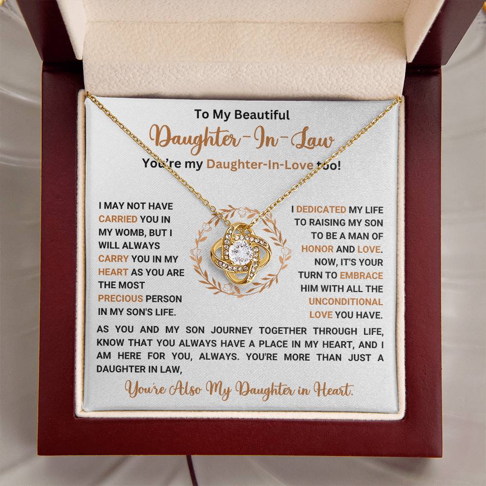 To My Daughter In Law - Gift Set Lux325