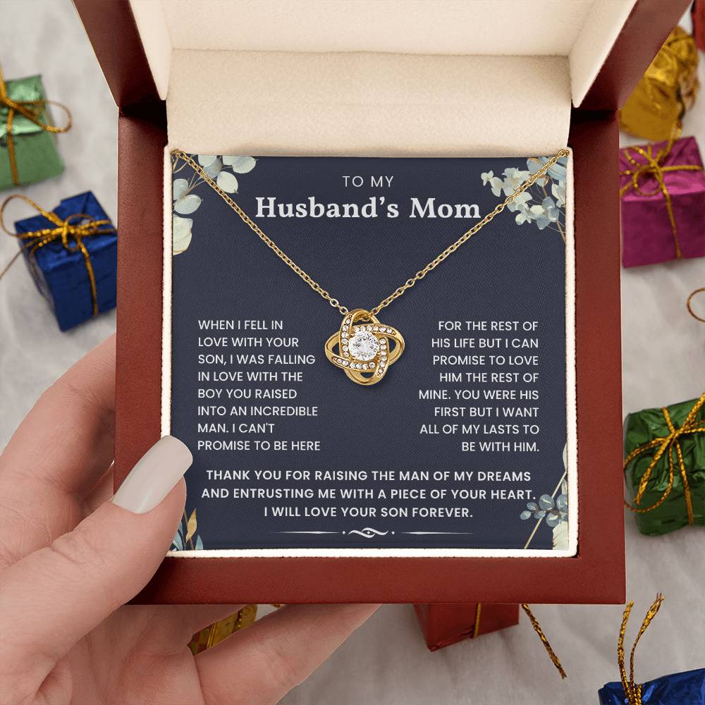 Mother's Day Gift for Husband Mom - Mom Gift Necklace Lux004