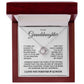To My Granddaughter-Loveknot Necklace-Someday When The Pages