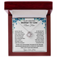 Personalized To My Husband's Mom- Loveknot Necklace Gift Set