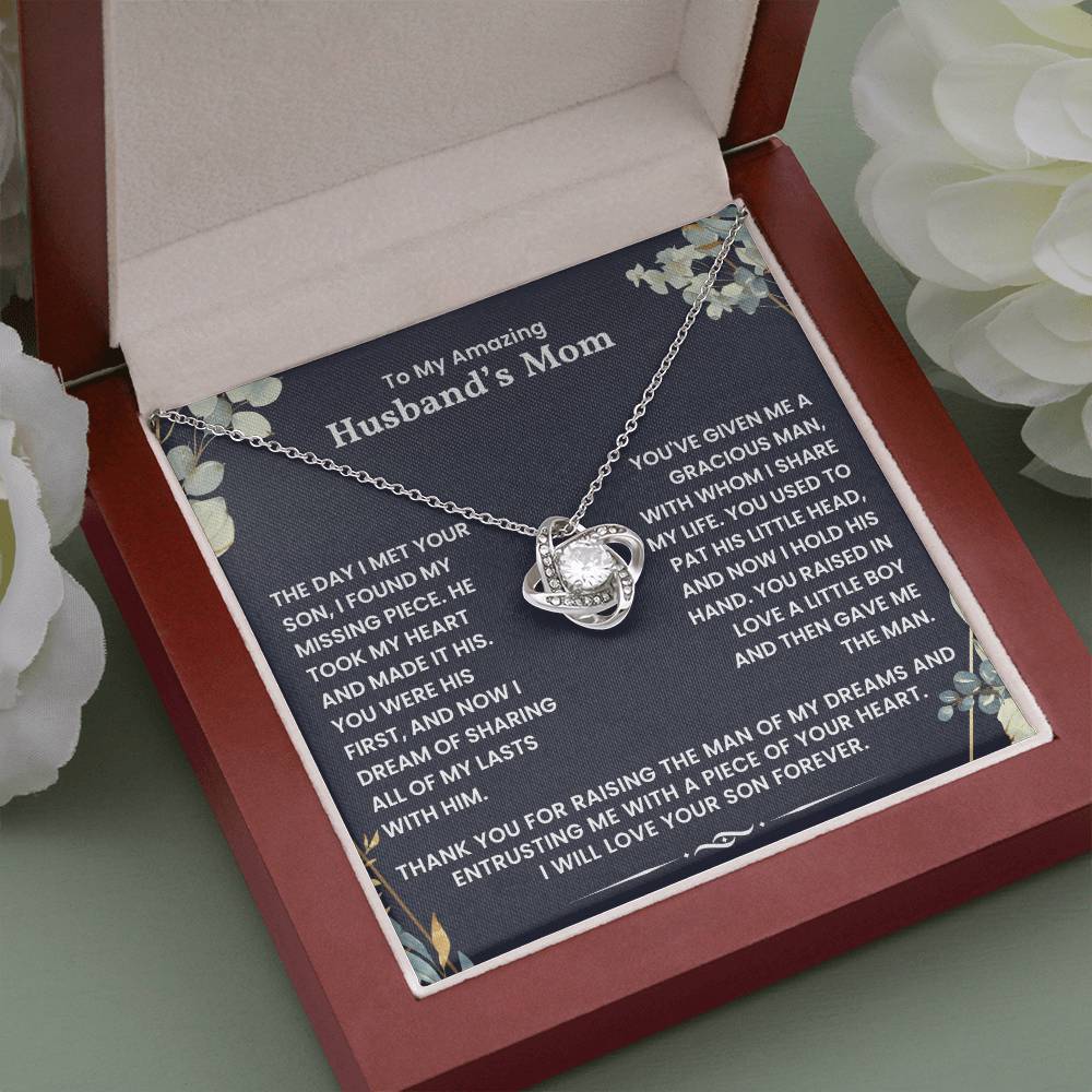 Mother's Day Gift for Husband Mom - Mom Gift Necklace Lux001