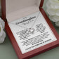 To My Granddaughter - I Will Always Carry You In My Heart - Necklace