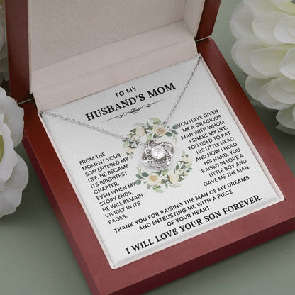 (New Arrival) To My Husband Mom - Thank You for Raising The Man of My Dreams - Necklace