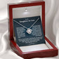 To My Daughter-In-Law- Loveknot Necklace-For All That Prayers
