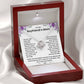 To My Boyfriend's Mom - Necklace Gift Set LUX000