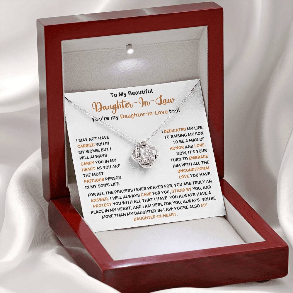 To My Daughter In Law - Gift Set Lux324
