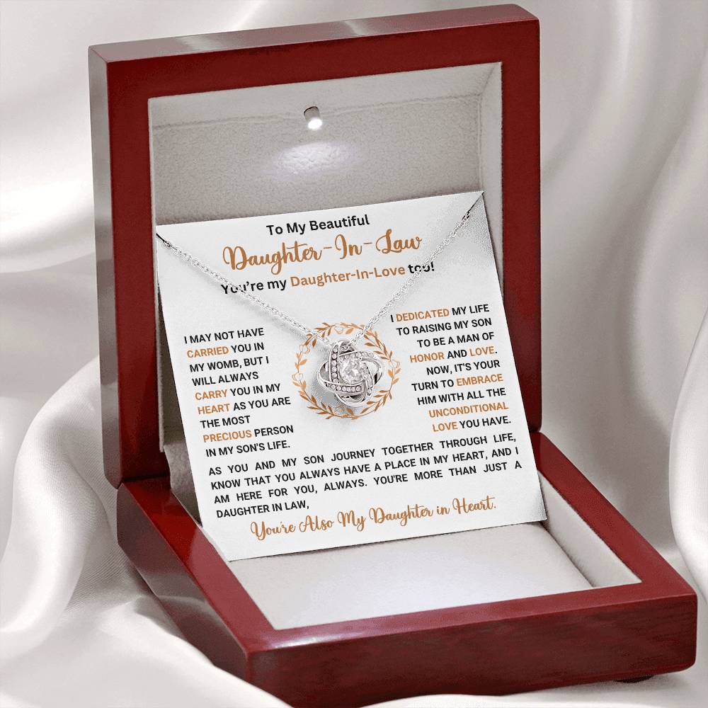 To My Daughter In Law - Gift Set Lux325