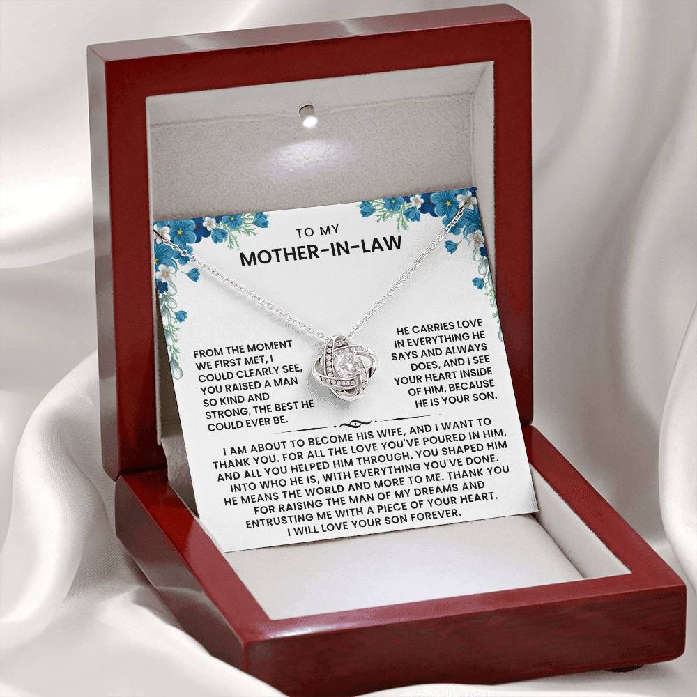 Wedding, Anniversary Gift for Mother-In-Law from Daughter in Law- Necklace