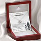 To My Beautiful Daughter - This Old Farmer Will Always Have Your Back - Necklace