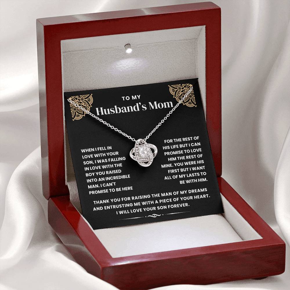 Mother's Day Gift for Husband Mom - Mom Gift Necklace Lux003