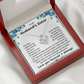 To My Husband's Sister - We Are Bonded As Family - Necklace