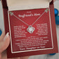 To My Boyfriend's Mom-Loveknot Necklace-I Was A Little Late