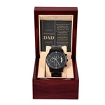 Dad-Your Time-Metal Chronograph Watch