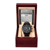 Stepdad-A Bright Spot-Metal Chronograph Watch