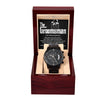 Groomsman-Job Description-Metal Chronograph Watch