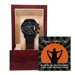 Dad-Your Little Boy-Metal Chronograph Watch