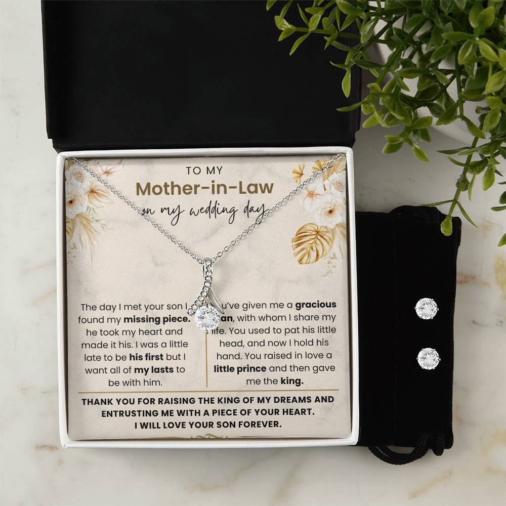 To My Mother-In Law- Meaningful Gift For Her On Your Wedding Day