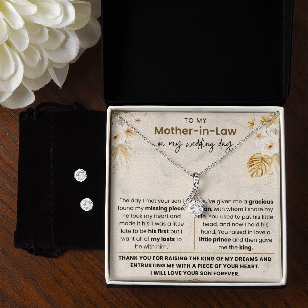 To My Mother-In Law- Meaningful Gift For Her On Your Wedding Day