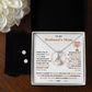 (FREE GIFT) To My Husband's Mom - Thank You For Being An Incredible Mom - Necklace