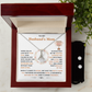 (FREE GIFT) To My Husband's Mom - Thank You For Being An Incredible Mom - Necklace