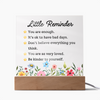Inspirational Motivational Gifts For Him Her - Acrylic