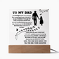 Best Fathers Day Gift for The Dad - Fathers Day Acrylic for Dad