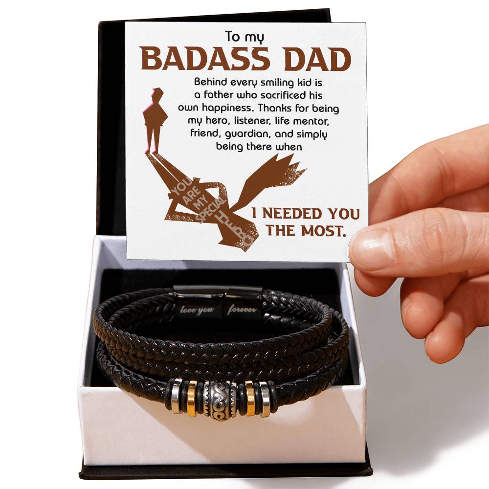 Dad-His Own Happiness-Bracelet