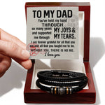 Dad-Held My Hand-Bracelet For Dad