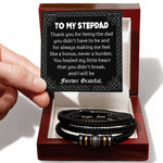 Stepdad-Will Be Forever-Bracelet